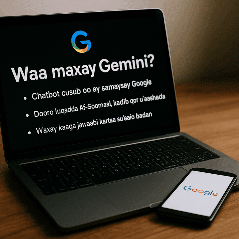 Gemini: Waa Maxay Chatbot-ka Cusub ee Google? Sidee Loo Isticmaalaa?