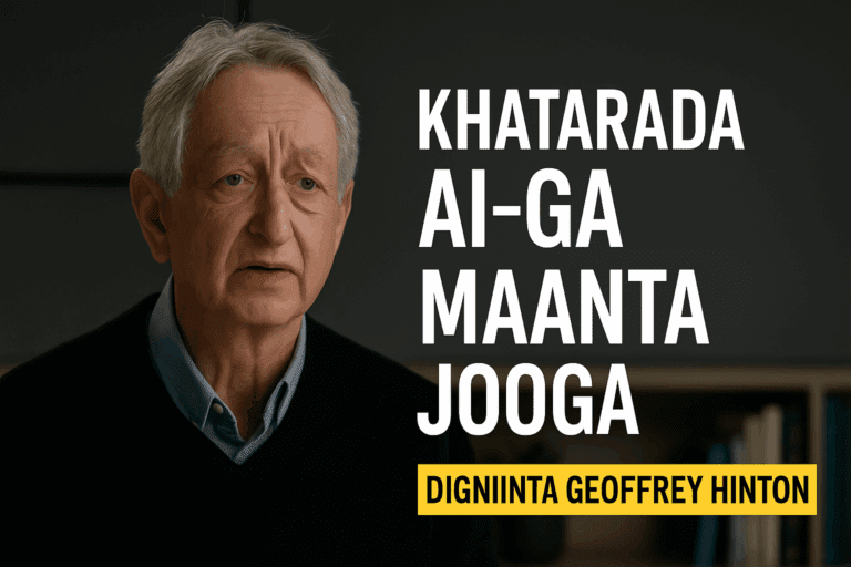 Khatarada AI-ga Maanta Jooga: Digniinta Geoffrey Hinton