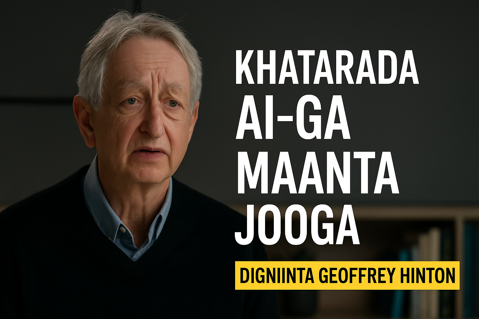 Khatarada AI-ga Maanta Jooga: Digniinta Geoffrey Hinton