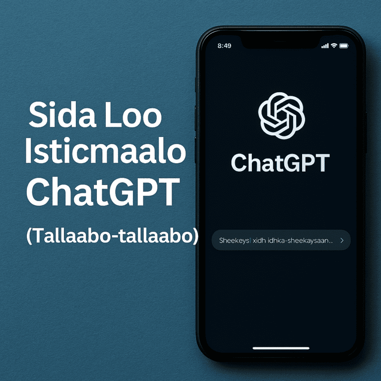 Sida Loo Isticmaalo ChatGPT Si Fudud (Tallaabo-tallaabo)